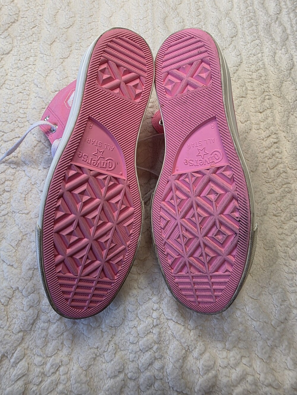 Converse Chuck Taylor All Star Platform Pink High Top Sneakers Women’s 10 - Picture 9 of 10